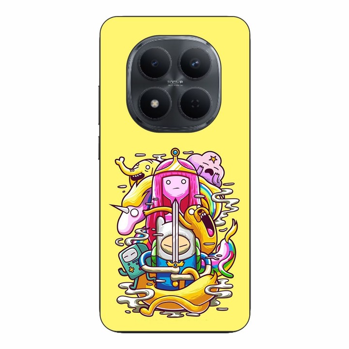 Husa compatibila cu Xiaomi Redmi Note 15 Pro Plus Silicon Gel Tpu Model Adventure Time Poster