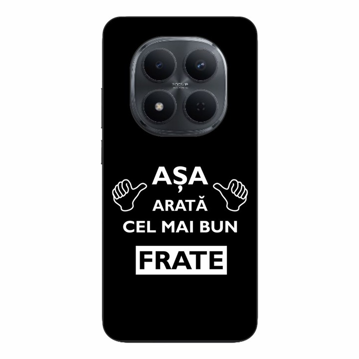 Husa compatibila cu Xiaomi Redmi Note 15 Pro Plus Silicon Gel Tpu Model Cel Mai Bun Frate