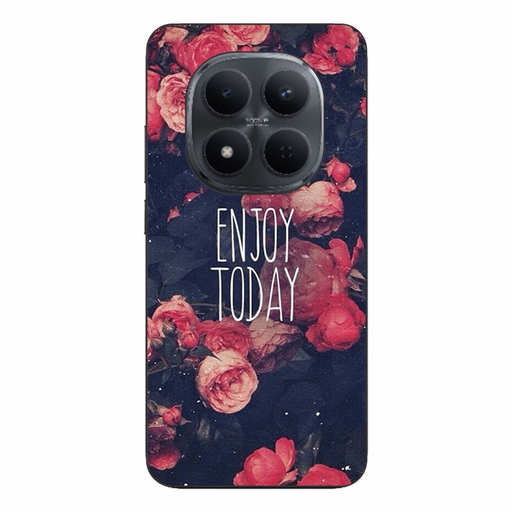 Husa compatibila cu Xiaomi Redmi Note 15 Pro Plus Silicon Gel Tpu Model Enjoy Today