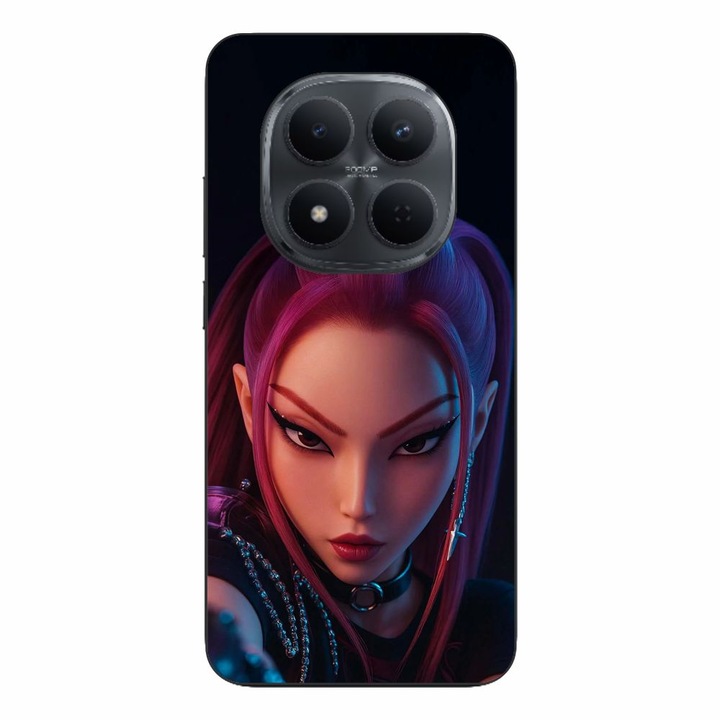 Husa compatibila cu Xiaomi Redmi Note 15 Pro Plus Silicon Gel Tpu Model KPop Demon Hunters Beautiful Mira