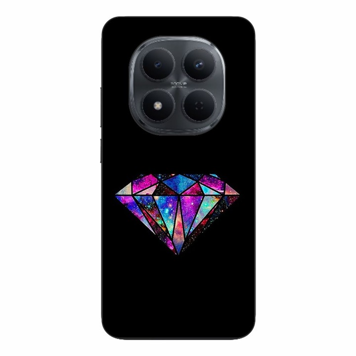Husa compatibila cu Xiaomi Redmi Note 15 Pro Plus Silicon Gel Tpu Model Diamond Black
