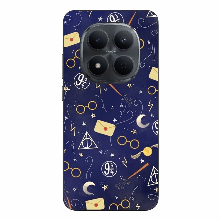 Husa compatibila cu Xiaomi Redmi Note 15 Pro Plus Silicon Gel Tpu Model Harry Potter Pattern Symbols