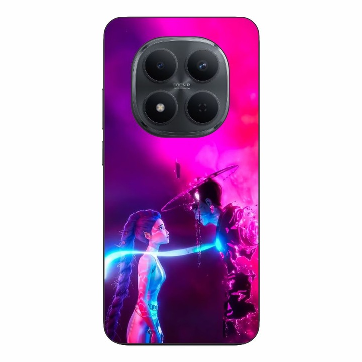 Husa compatibila cu Xiaomi Redmi Note 15 Pro Plus Silicon Gel Tpu Model KPop Demon Hunters Rumi Jinu Temptation