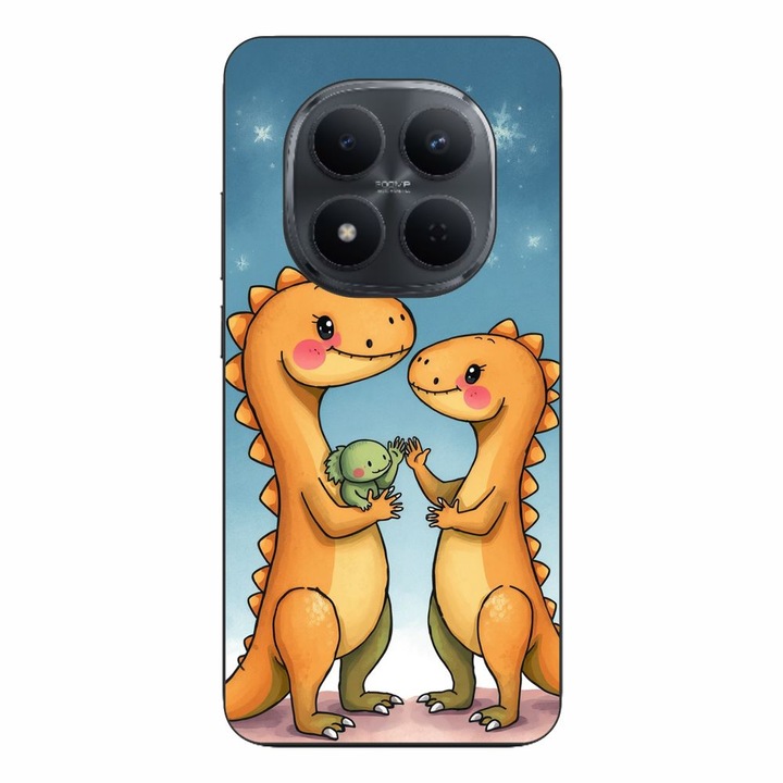 Husa compatibila cu Xiaomi Redmi Note 15 Pro Plus Silicon Gel Tpu Model Dino Cute Family