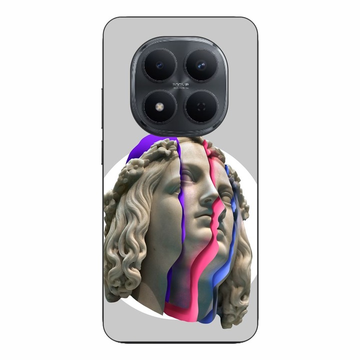 Husa compatibila cu Xiaomi Redmi Note 15 Pro Plus Silicon Gel Tpu Model Neon Ruins