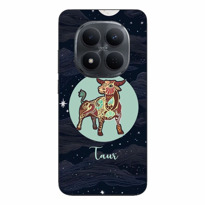 Husa compatibila cu Xiaomi Redmi Note 15 Pro Plus Silicon Gel Tpu Model Horoscop Taur