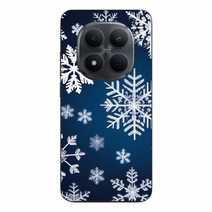 Husa compatibila cu Xiaomi Redmi Note 15 Pro Plus Silicon Gel Tpu Model Fulgi de Nea