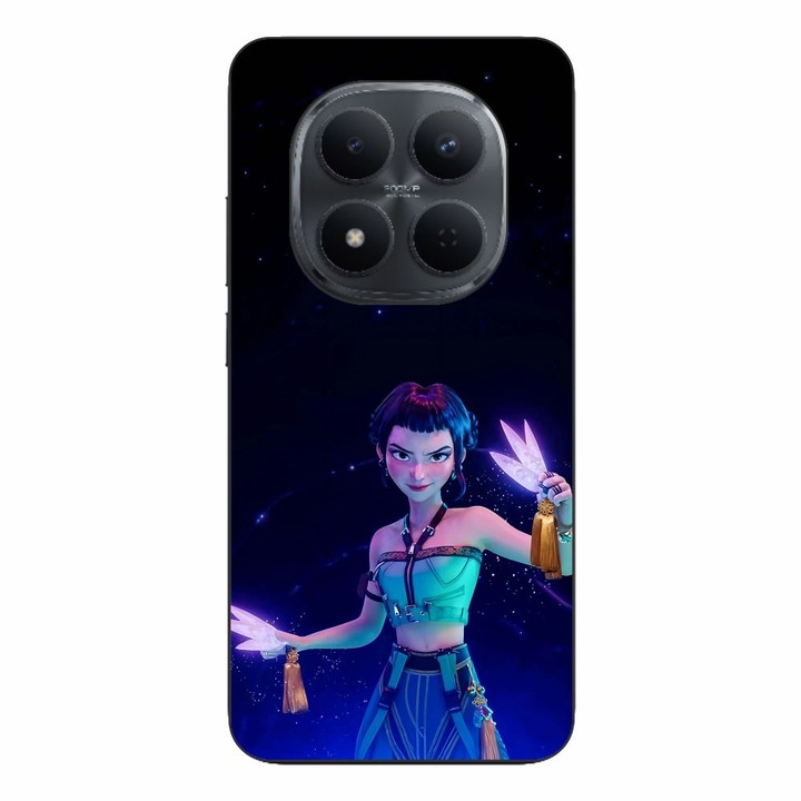 Husa compatibila cu Xiaomi Redmi Note 15 Pro Plus Silicon Gel Tpu Model KPop Demon Hunters Zoey