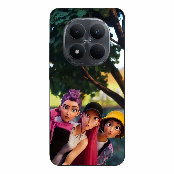 Husa compatibila cu Xiaomi Redmi Note 15 Pro Plus Silicon Gel Tpu Model KPop Demon Hunters Shy Girls