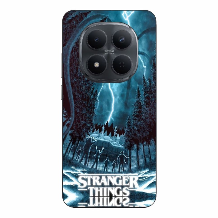 Husa compatibila cu Xiaomi Redmi Note 15 Pro Plus Silicon Gel Tpu Model Stranger Things Storm Monster