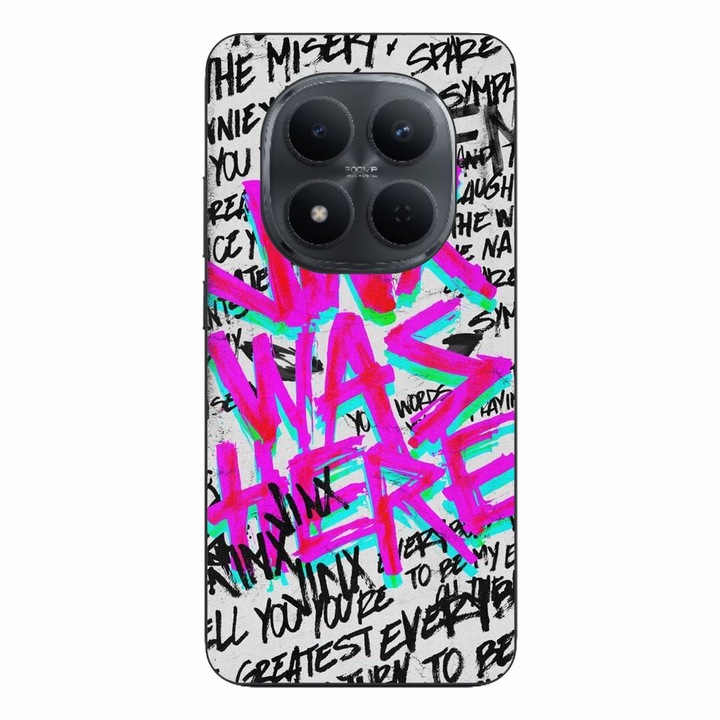 Husa compatibila cu Xiaomi Redmi Note 15 Pro Plus Silicon Gel Tpu Model Jinx Was Here