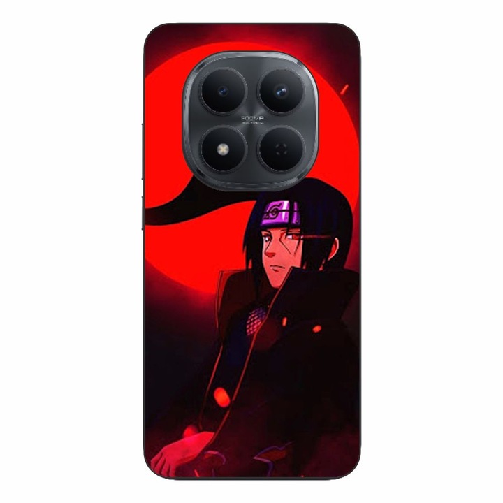 Husa compatibila cu Xiaomi Redmi Note 15 Pro Plus Silicon Gel Tpu Model Itachi Sharingan