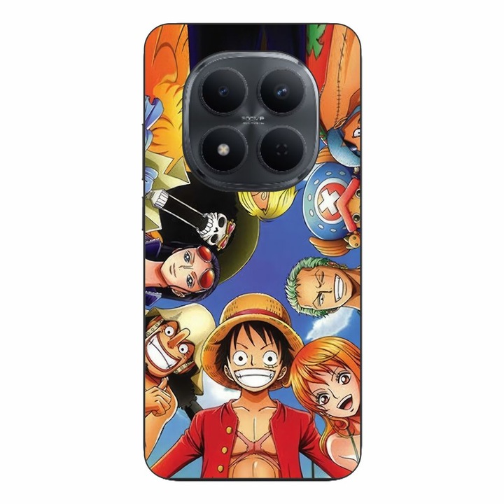 Husa compatibila cu Xiaomi Redmi Note 15 Pro Plus Silicon Gel Tpu Model One Piece Crew