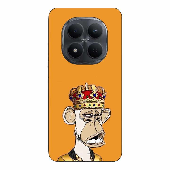 Husa compatibila cu Xiaomi Redmi Note 15 Pro Plus Silicon Gel Tpu Model NFT Royal Ape