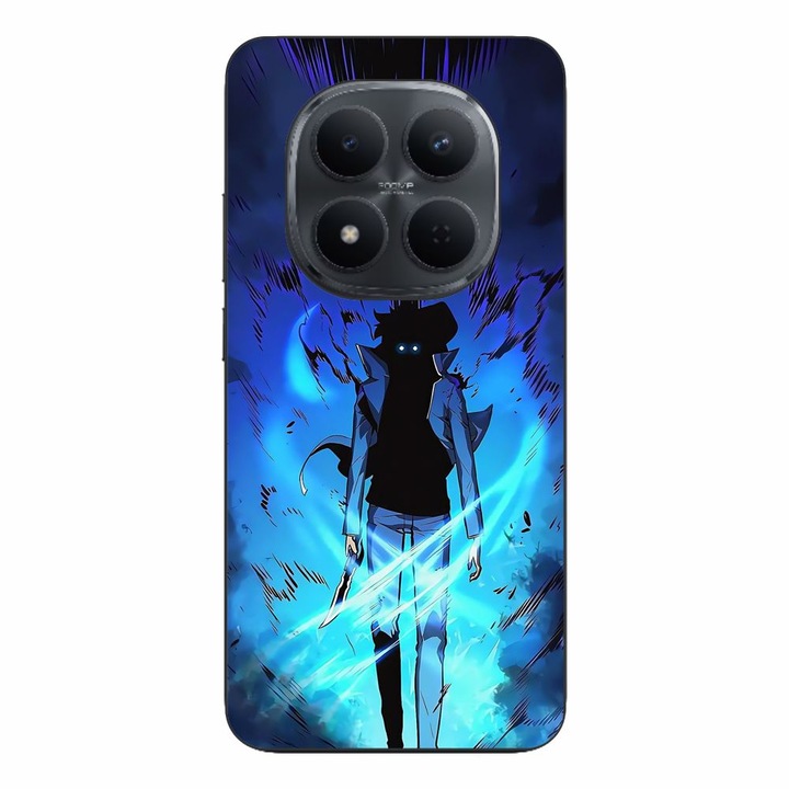 Husa compatibila cu Xiaomi Redmi Note 15 Pro 5G Silicon Gel Tpu Model Solo Leveling Aura