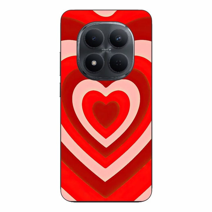 Husa compatibila cu Xiaomi Redmi Note 15 Pro Plus Silicon Gel Tpu Model Powerpuff Girls Heart Red Soul