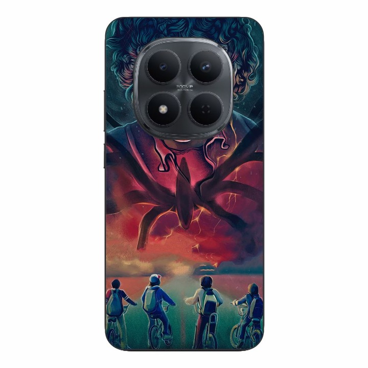 Husa compatibila cu Xiaomi Redmi Note 15 Pro 5G Silicon Gel Tpu Model Stranger Things Cartoon
