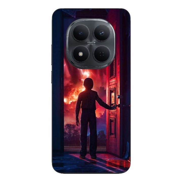 Husa compatibila cu Xiaomi Redmi Note 15 Pro 5G Silicon Gel Tpu Model Stranger Things Door to Hell