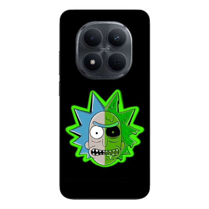 Husa compatibila cu Xiaomi Redmi Note 15 Pro 5G Silicon Gel Tpu Model Rick And Morty Alien
