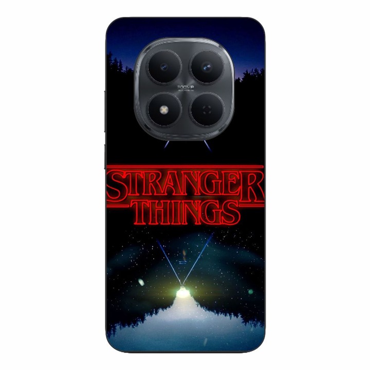 Husa compatibila cu Xiaomi Redmi Note 15 Pro 5G Silicon Gel Tpu Model Stranger Things Sunset