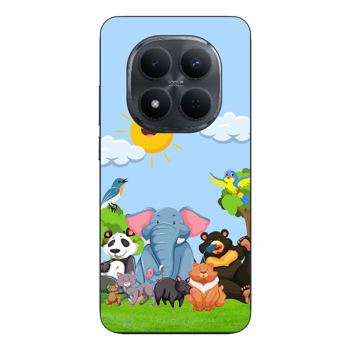 Husa compatibila cu Xiaomi Redmi Note 15 Pro 5G Silicon Gel Tpu Model Prietenii Junglei