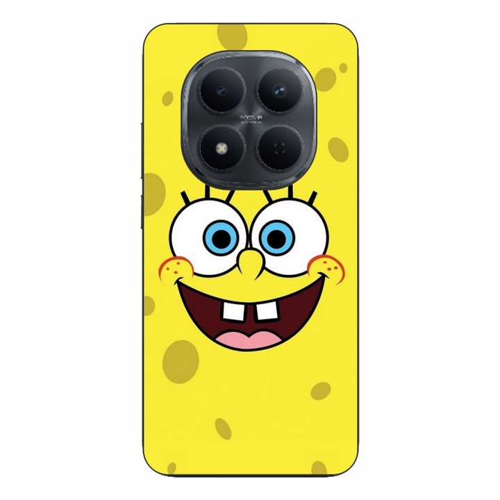 Husa compatibila cu Xiaomi Redmi Note 15 Pro 5G Silicon Gel Tpu Model Spongebob Happy