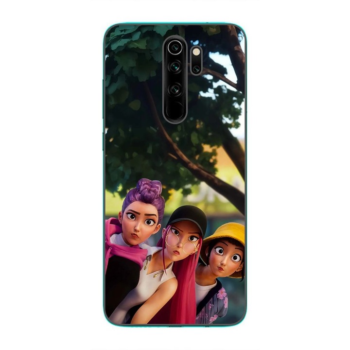 Husa compatibila cu Xiaomi Redmi Note 8 Pro Silicon Gel Tpu Model KPop Demon Hunters Shy Girls