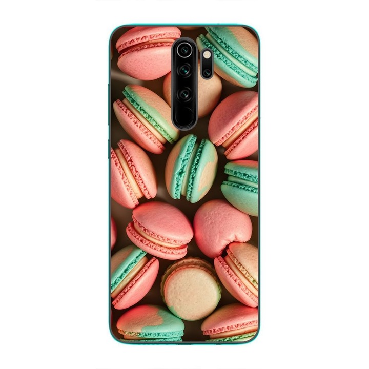 Husa compatibila cu Xiaomi Redmi Note 8 Pro Silicon Gel Tpu Model Tasty Macarons