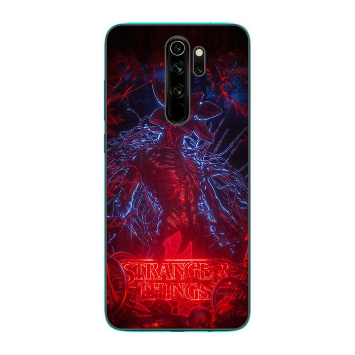 Husa compatibila cu Xiaomi Redmi Note 8 Pro Silicon Gel Tpu Model Stranger Things Demogorgon