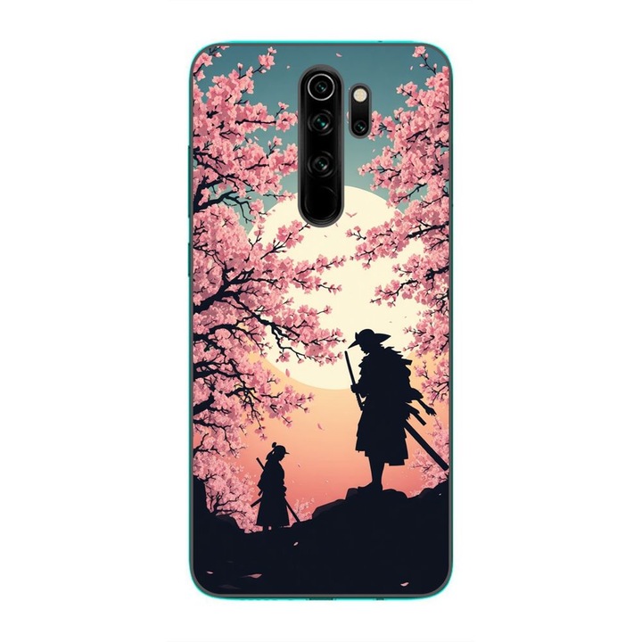 Husa compatibila cu Xiaomi Redmi Note 8 Pro Silicon Gel Tpu Model Samurai Training