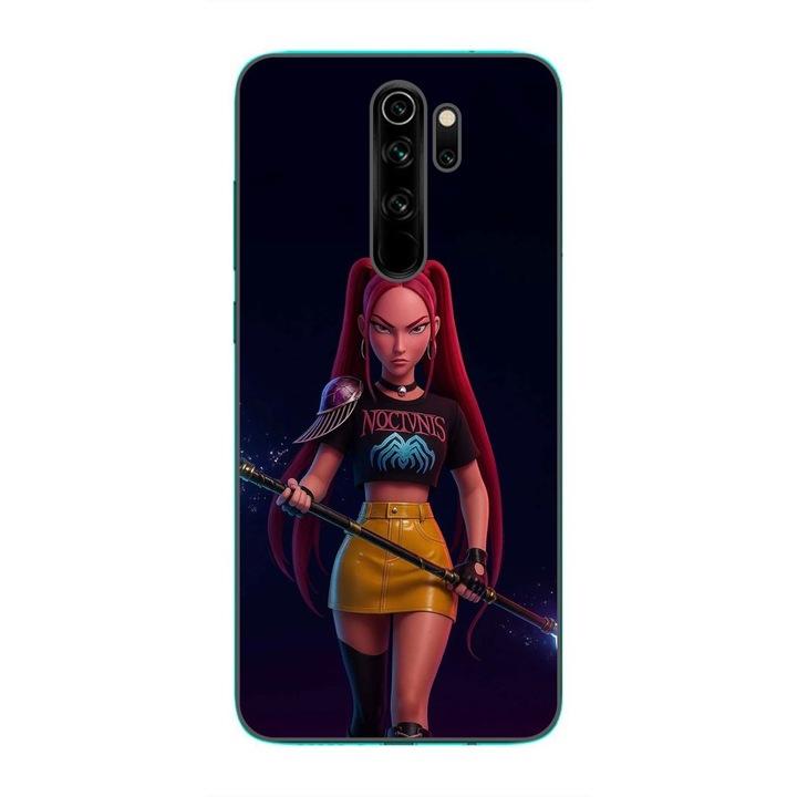 Husa compatibila cu Xiaomi Redmi Note 8 Pro Silicon Gel Tpu Model KPop Demon Hunters Mira Fight