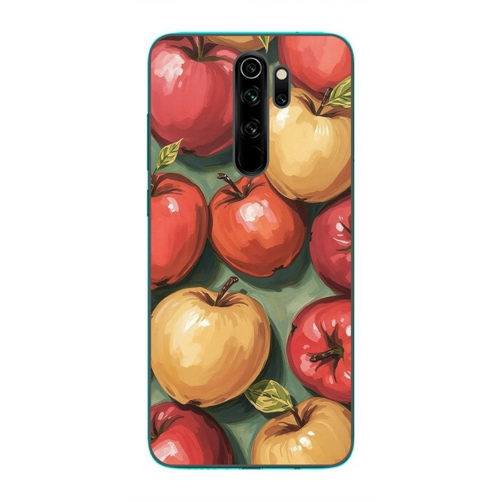 Husa compatibila cu Xiaomi Redmi Note 8 Pro Silicon Gel Tpu Model Painted compatibila cu Apples