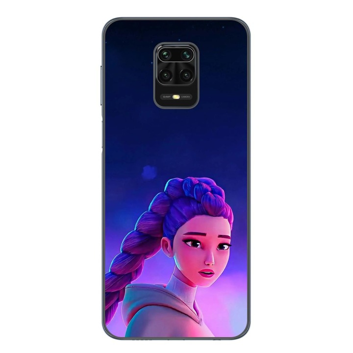 Husa compatibila cu Xiaomi Redmi Note 9 Pro Silicon Gel Tpu Model KPop Demon Hunters Rumi Sunset