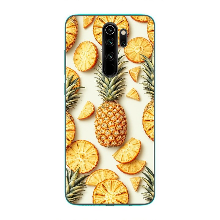 Husa compatibila cu Xiaomi Redmi Note 8 Pro Silicon Gel Tpu Model Juicy Pineapple