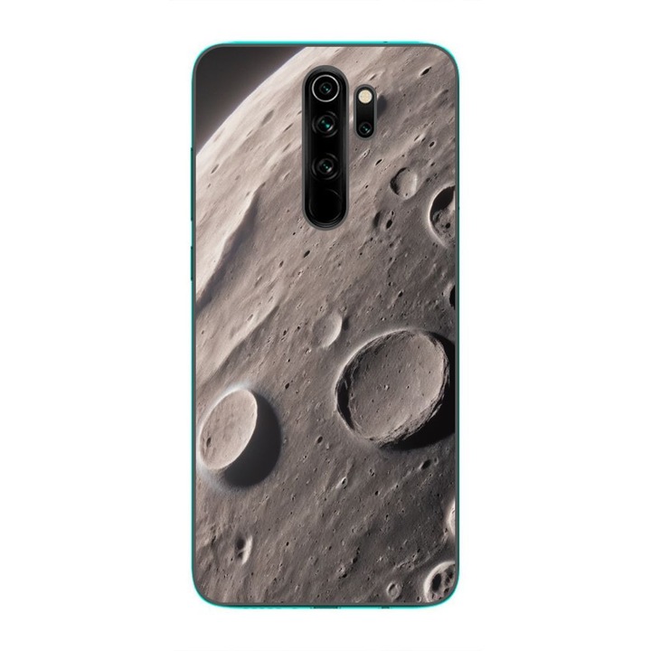 Husa compatibila cu Xiaomi Redmi Note 8 Pro Silicon Gel Tpu Model Moon Surface