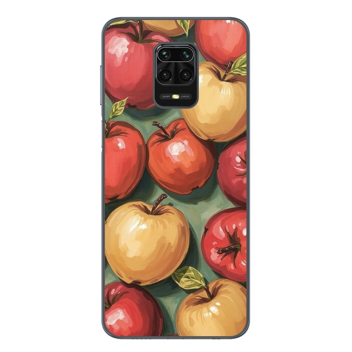 Husa compatibila cu Xiaomi Redmi Note 9 Pro Silicon Gel Tpu Model Painted compatibila cu Apples
