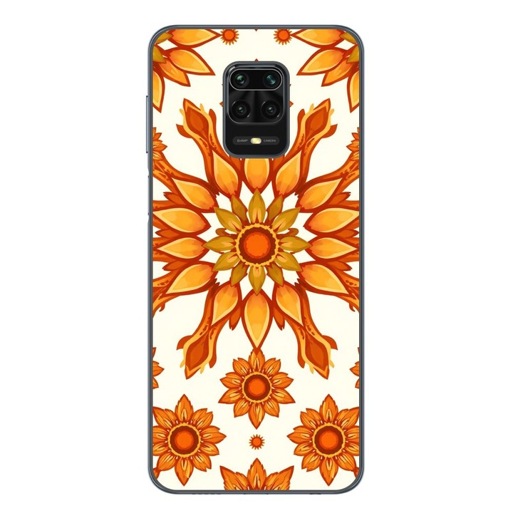 Husa compatibila cu Xiaomi Redmi Note 9 Pro Silicon Gel Tpu Model Sun Flower Soul