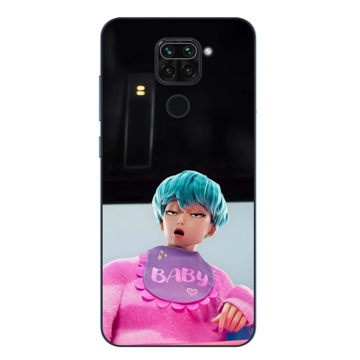 Husa compatibila cu Xiaomi Redmi Note 9 Silicon Gel Tpu Model KPop Demon Hunters Saja Baby
