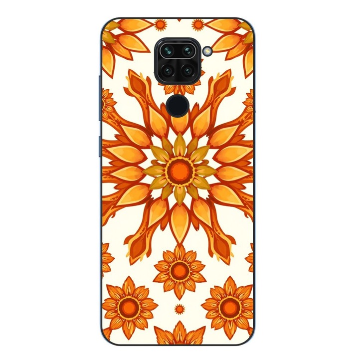 Husa compatibila cu Xiaomi Redmi Note 9 Silicon Gel Tpu Model Sun Flower Soul
