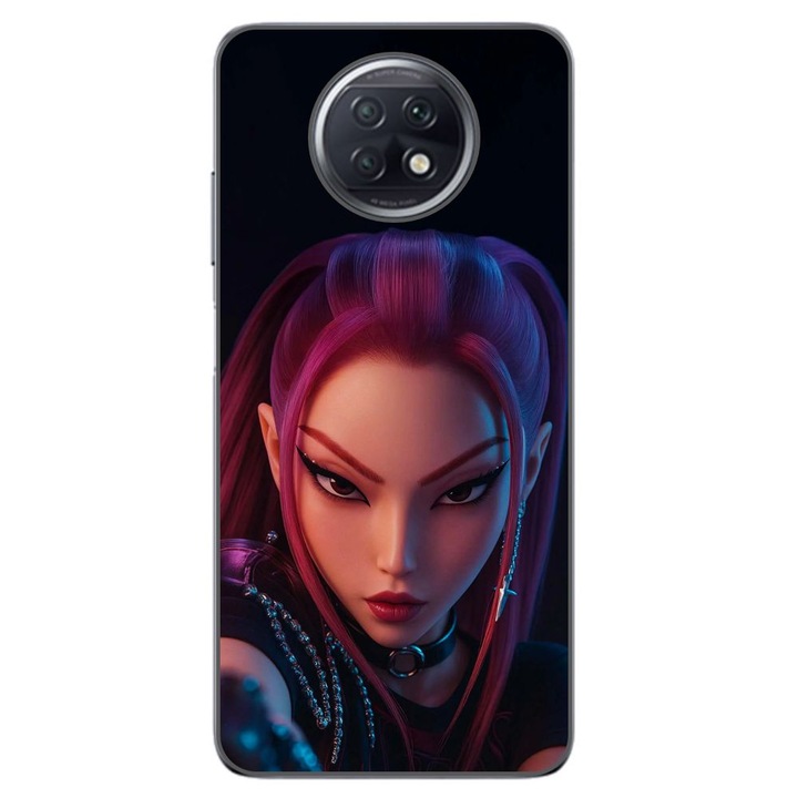 Husa compatibila cu Xiaomi Redmi Note 9T Silicon Gel Tpu Model KPop Demon Hunters Beautiful Mira
