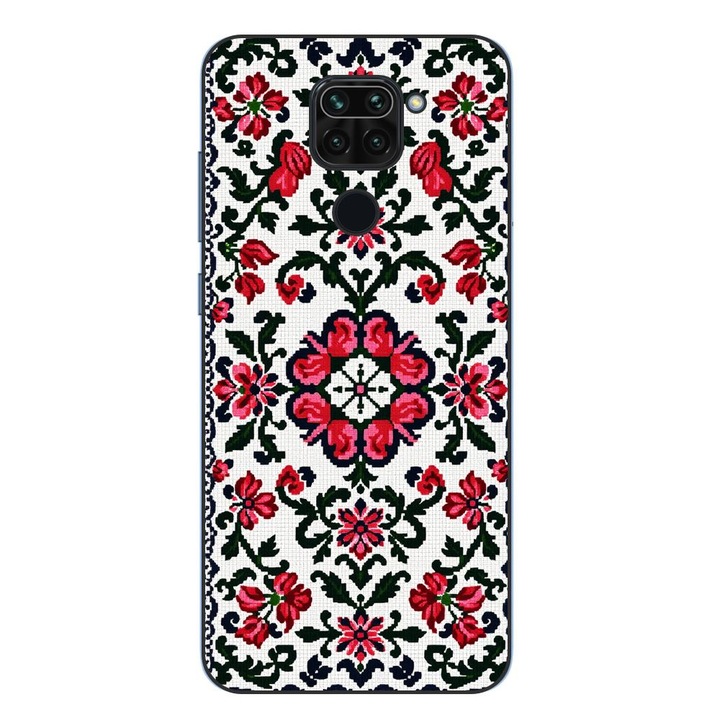 Husa compatibila cu Xiaomi Redmi Note 9 Silicon Gel Tpu Model Traditional Knit Design