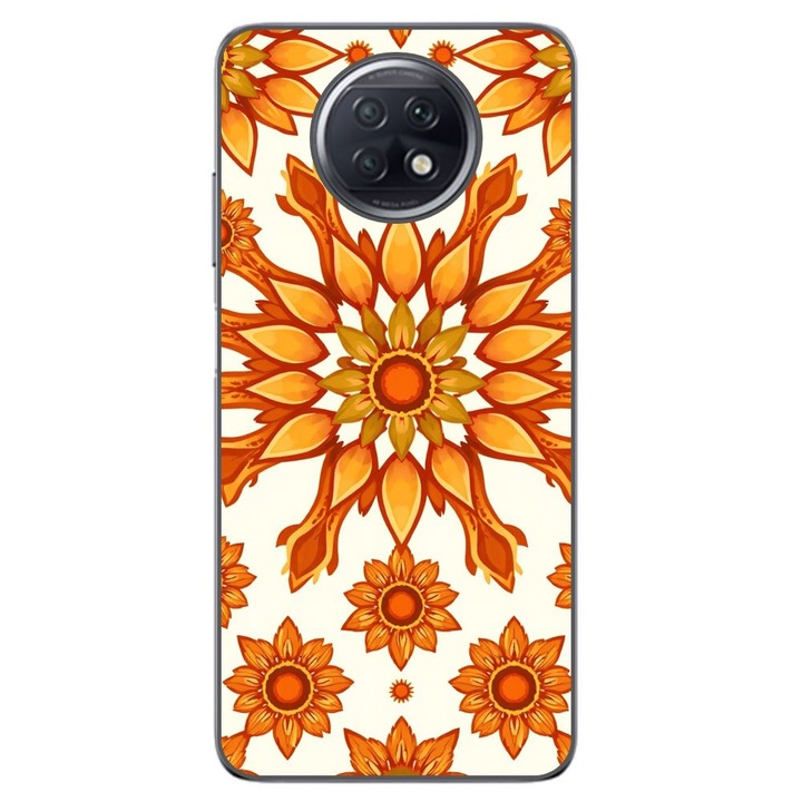 Husa compatibila cu Xiaomi Redmi Note 9T Silicon Gel Tpu Model Sun Flower Soul