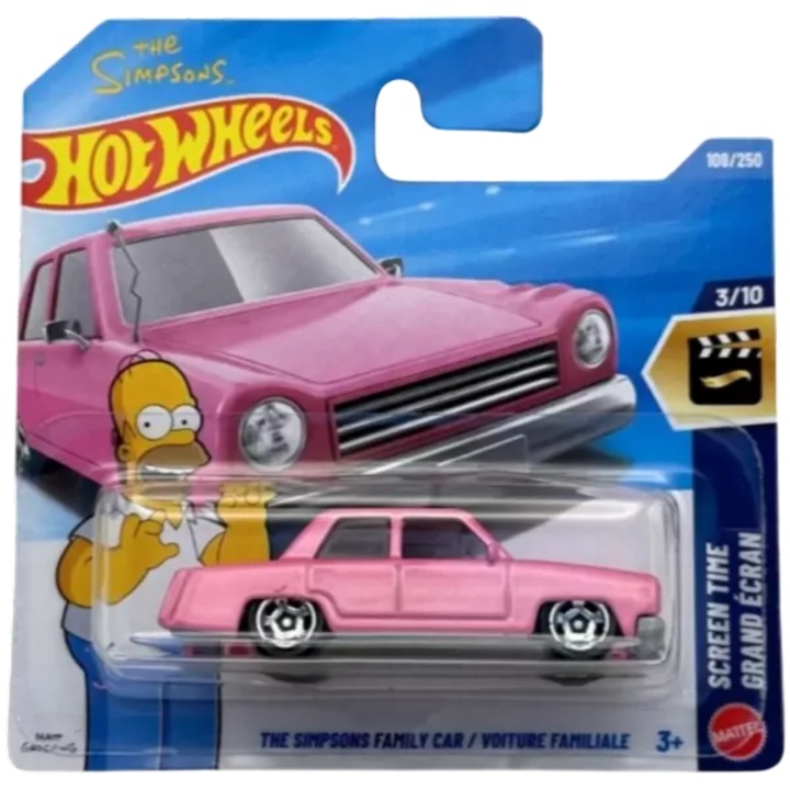 Masinuta Metalica Hot Wheels The SImpsons Family Car 1:64 2026