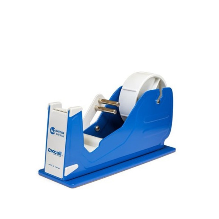 Dispenser NEOPAK pentru banda adeziva de birou, 25 mm / 76 mm, compact, cu baza stabila