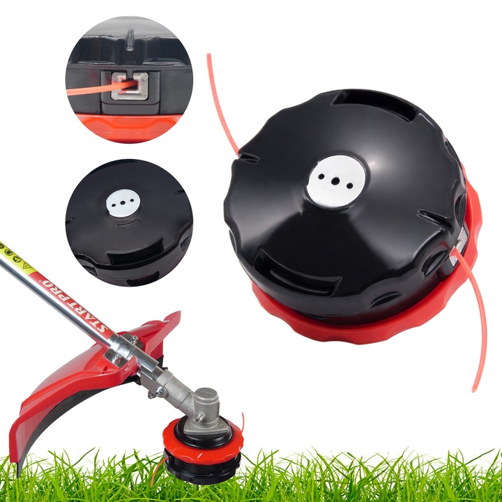 Cap tambur cu fir pentru motocoasa si motocoasa cu acumulator STARTPRO SL004 M10x1.25