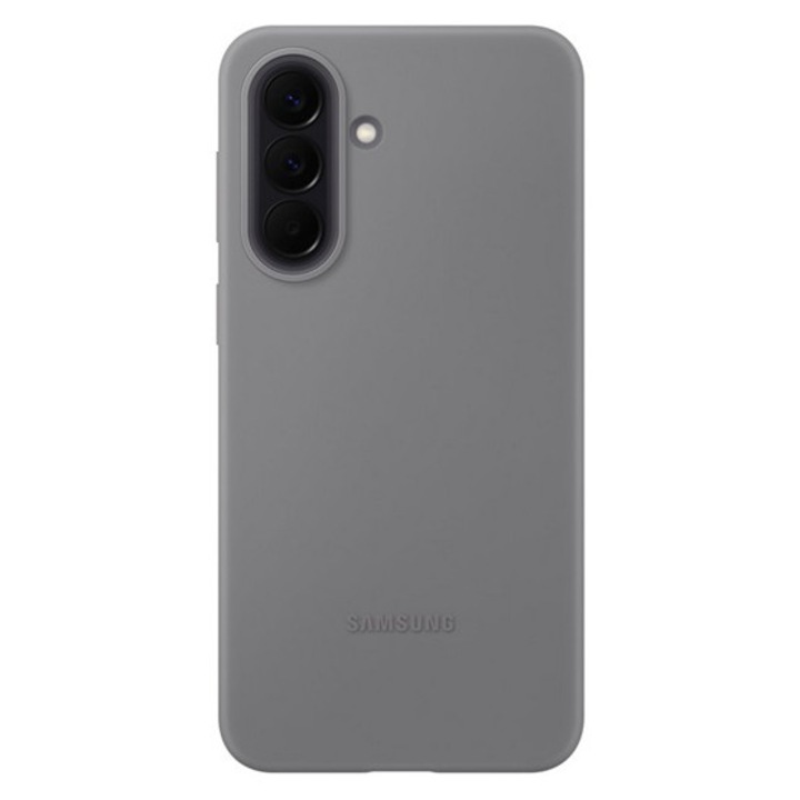 Samsung szilikon mobiltelefon tok, ultravékony, sötétszürke, kompatibilis: Galaxy A57 5G