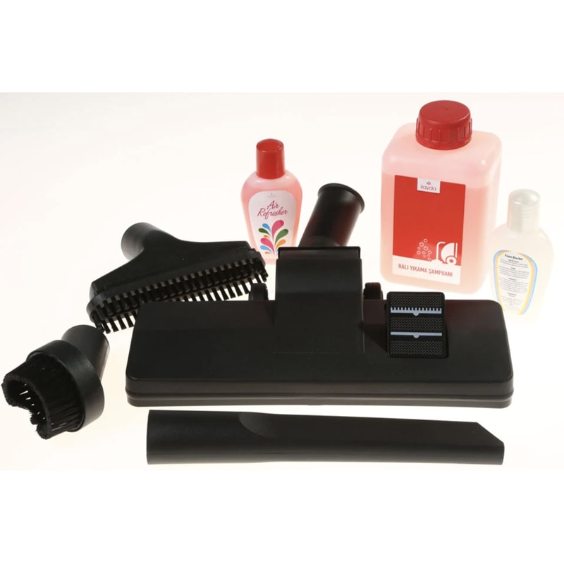 Aspirator Studio Casa, cu filtrare prin apa, fara sac, 2 l, 1600 W, filtru HEPA, functie spalare, samponare, negru cu verde, 230V, negru si verde, 43 x 40 x 50 cm, 9 kg
