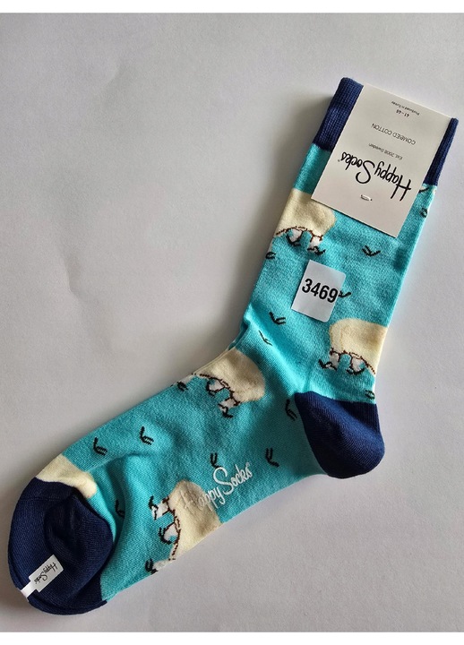 Kolorowe skarpety Happy Socks unisex rozmiar 41-46 (3469)