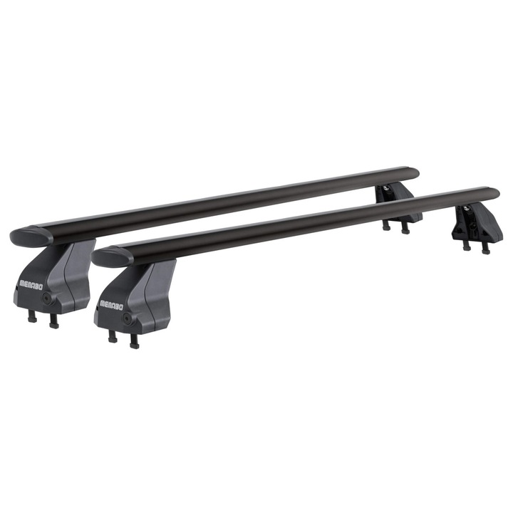 Bare transversale Menabo Omega Plus Black pentru Hyundai i30 (PD) Fastback, 5 usi, model 2016+