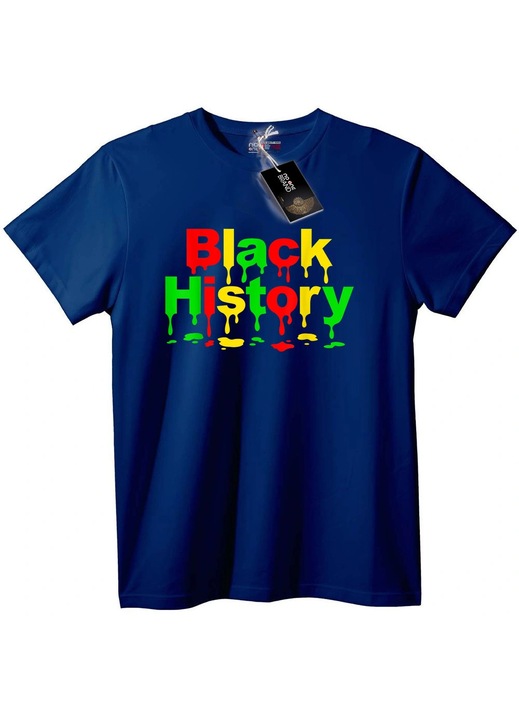 Tricou Istorie Neagră, Bleumarin